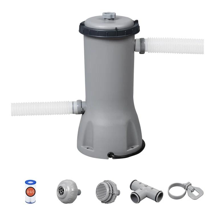 Bestway Bestway Flowclear 1,000 Gallons per Hour Above Ground Swimming Pool Filter Pump