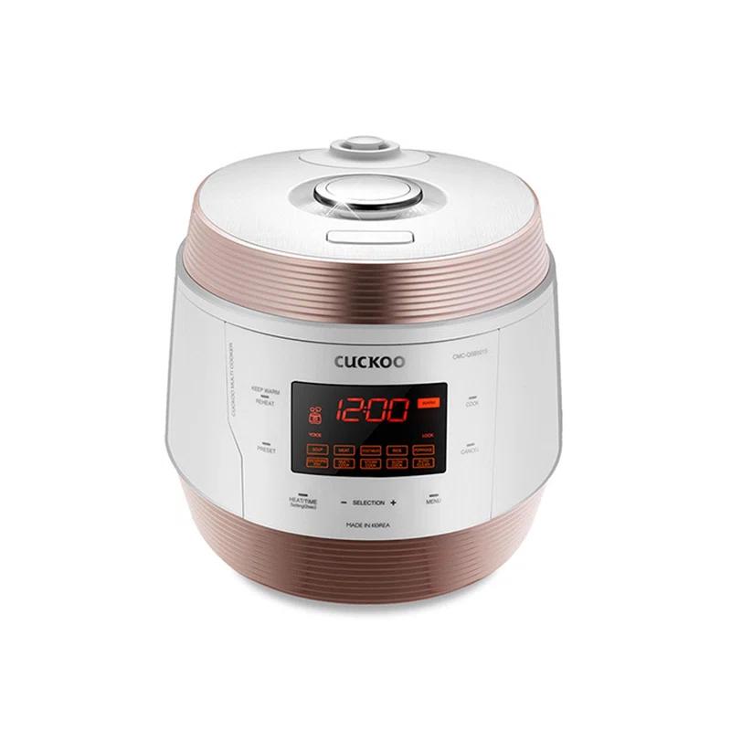Cuckoo Electronics CUCKOO CMC-QSB501S 5QT Electric Pressure Cooker with 10 Menu Options and Stainless Steel Pot