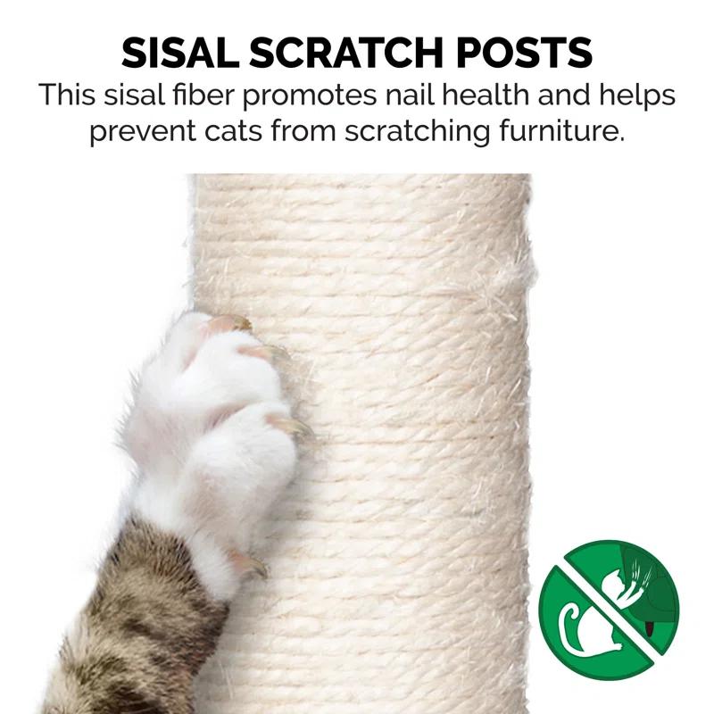 Zoey Tails 15.75" Tall Cat Hammock Scratcher