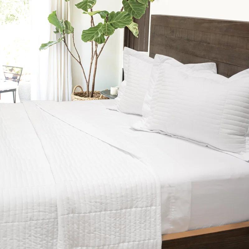 Jennifer Adams Home Codora Two-Tone Reversible 3pc. Quilt Set with Shams
