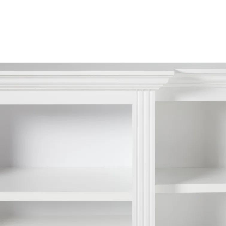 Red Barrel Studio® Traditional 70” Mantel Fireplace with Open Shelving