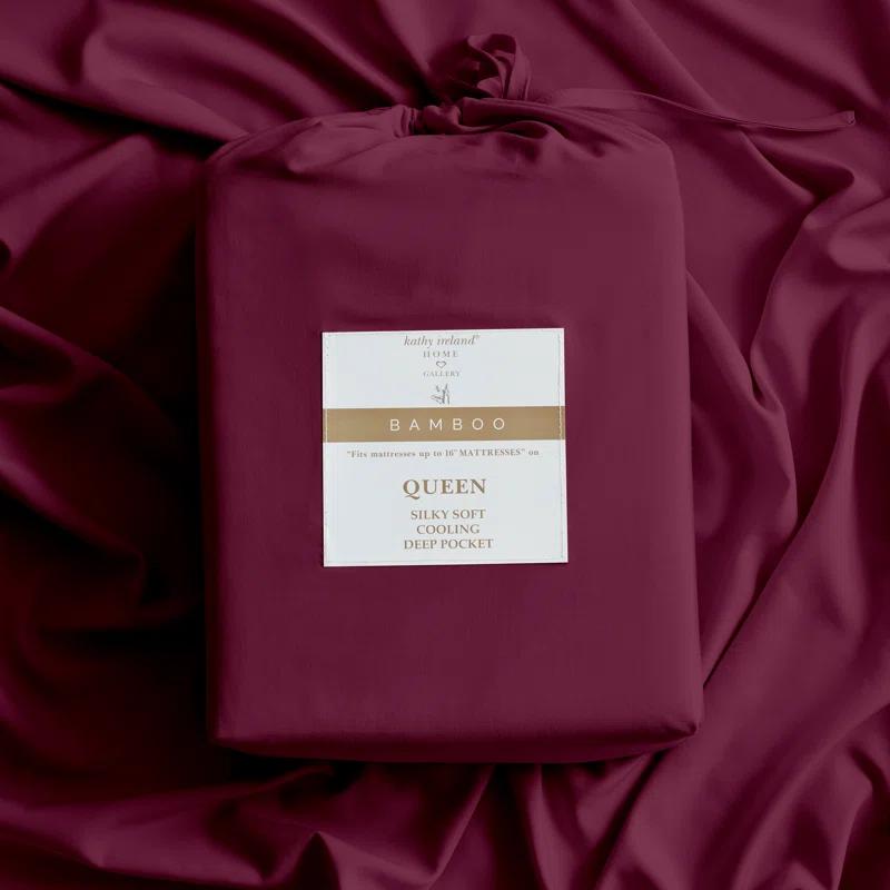Kathy Ireland Home Kathy Ireland Bamboo Cooling 6 Piece Sheet Set with Deep Pockets