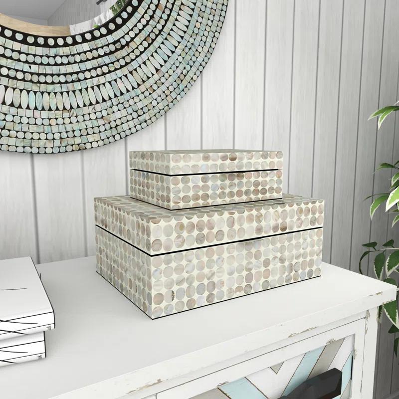Juliette 2 - Piece Handmade Decorative Box