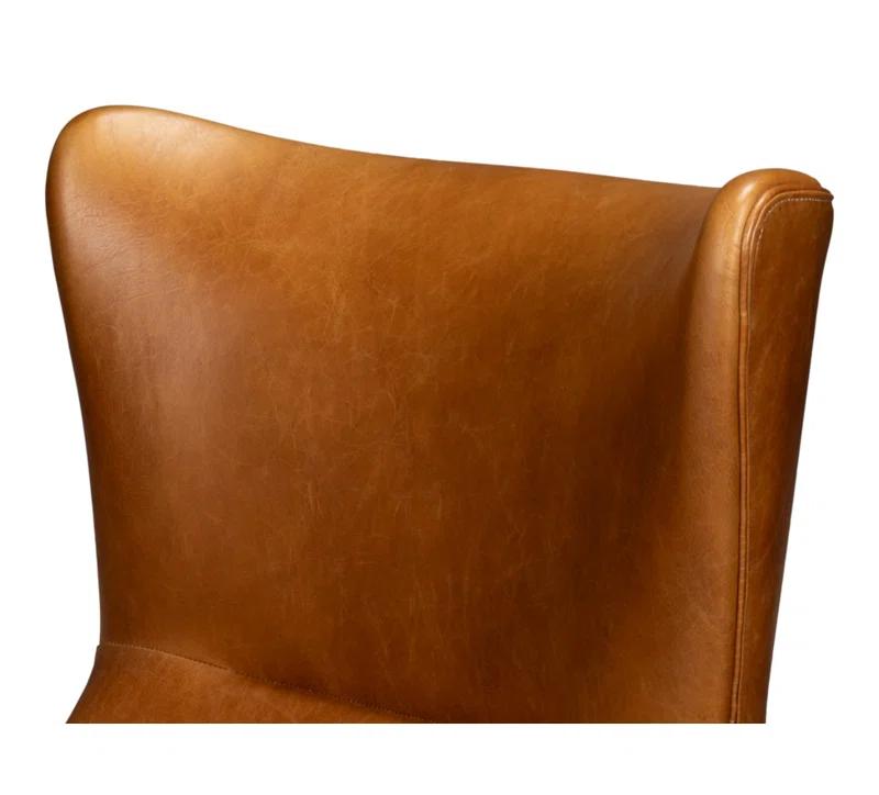 Sarreid Ltd Patron Upholstered Wingback Chair