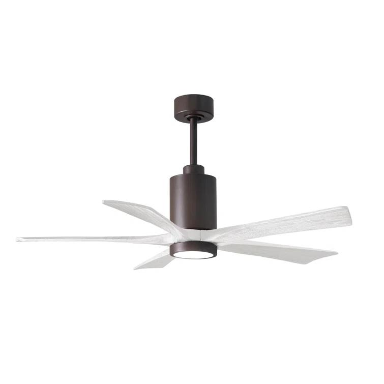 Matthews Fan Company Patricia 52'' Ceiling Fan with LED Lights