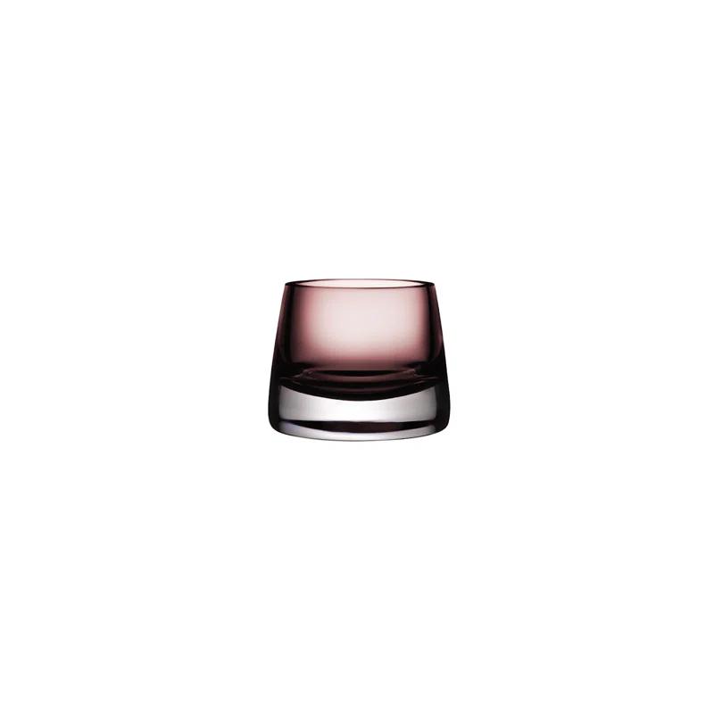Joy Set of 2 Lead Free Crystal Votive Holder