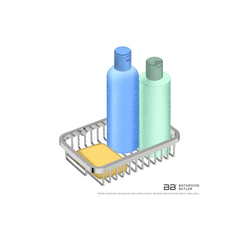 Bathroom Butler 9100 Series Hanging Stainless Steel Bath Caddy