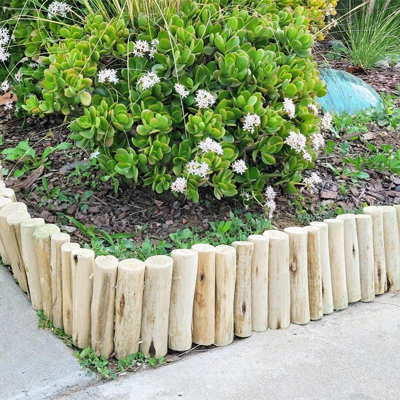 Backyard X-Scapes Eucalyptus Outdoor Garden Borders Wood Lawn Edging