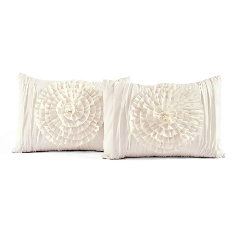 Lush Decor Serena Microfiber Traditional Comforter Set