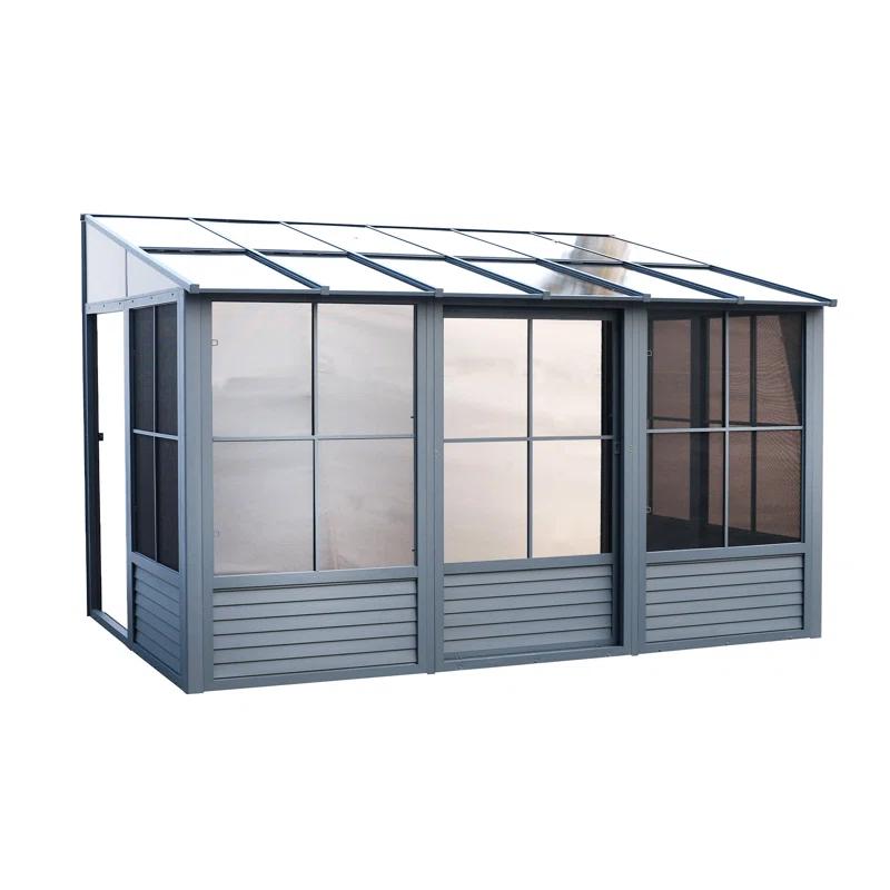 Gazebo Penguin Florence - Wall Mounted Solarium Polycarbonate Roof