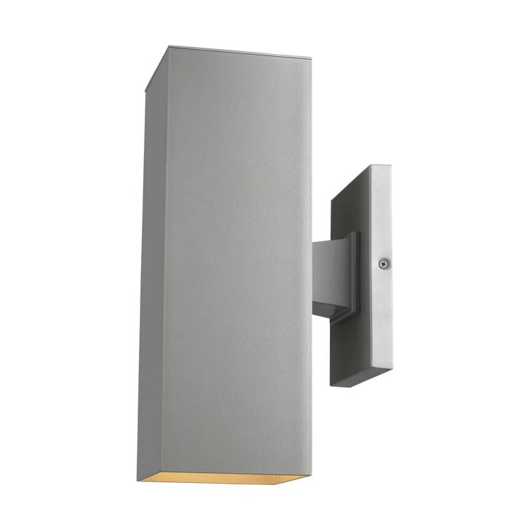 Dyer 2 Light Outdoor Aluminum Wall Light