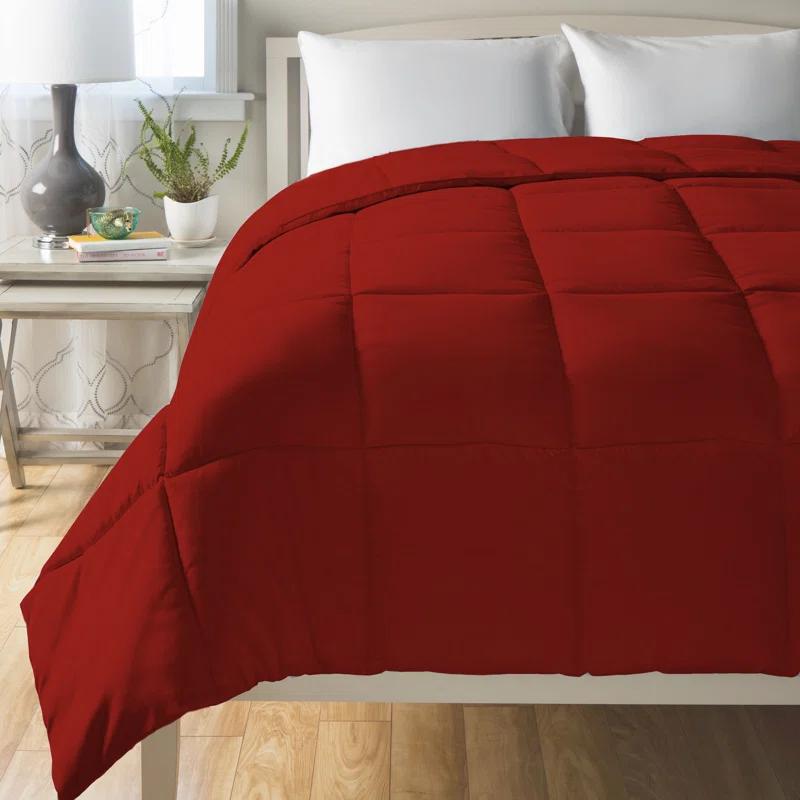 Cheer Collection Baffle Box Stitch Comforter