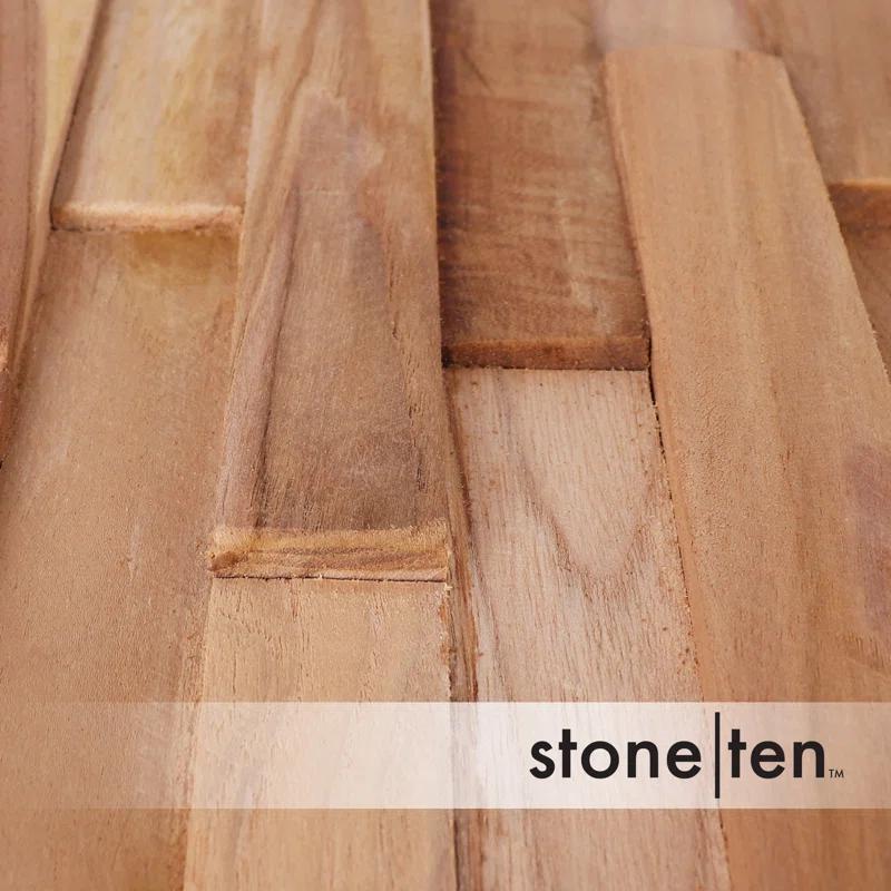 Stone Ten 7" x 21.25" Reclaimed Wood Wall Paneling (12-pack) (Set of 12)