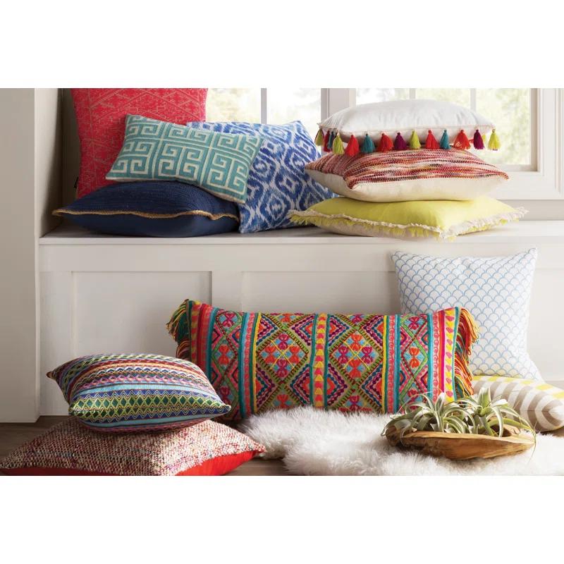 Safavieh Lila Ikat Reversible Throw Pillow