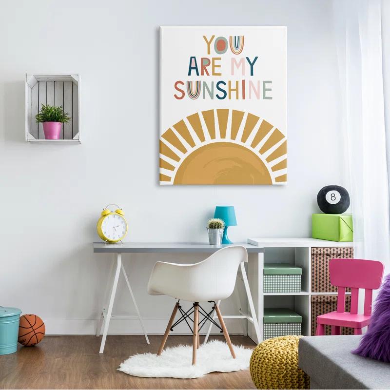 Stupell Industries You Are My Sunshine PhraseSun Rise Art