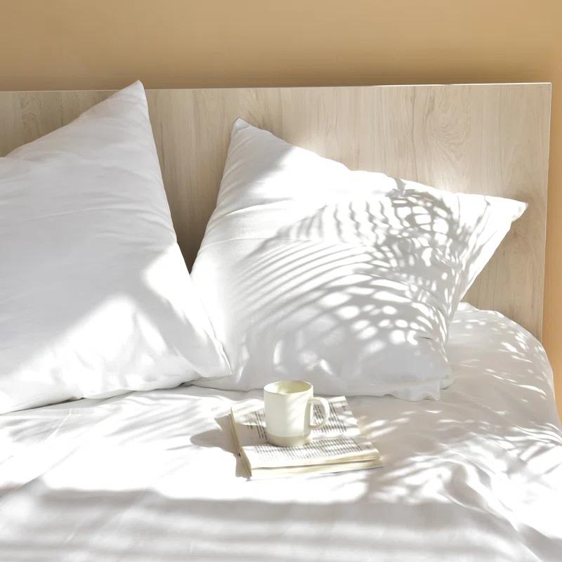 Martex White European Size 26 x 26 inches - Perfect for Bed or Couch - Soft & Durable Decorative