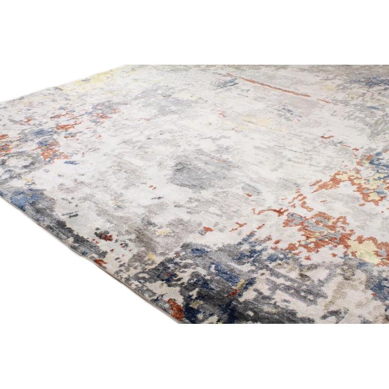 Bashian Rugs Cascade Viscose Abstract Indoor Rug