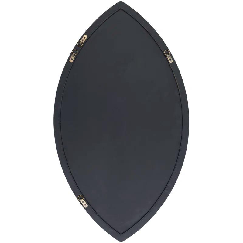 Mercer41 Adileni Wood Flat Wall Mirror
