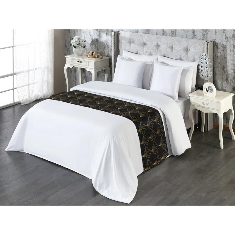 Ambesonne Satin Bed Runner