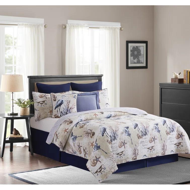 C&F Home Brunswick Cotton Reversible Quilt Set