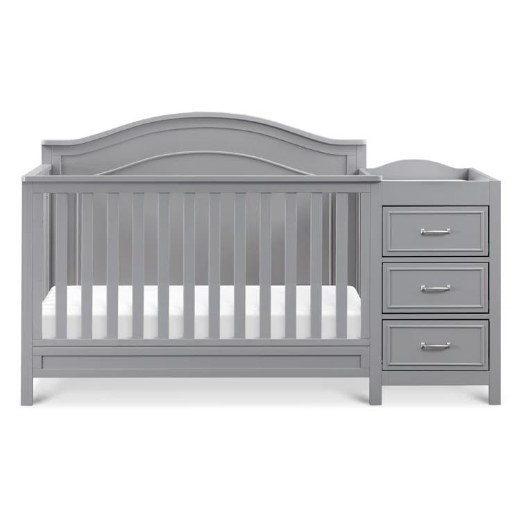 daVinci Charlie 4-in-1 Convertible Crib and Changer with Storage