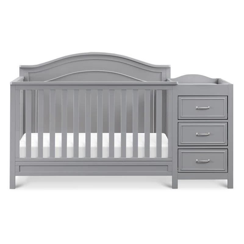 daVinci Charlie 4-in-1 Convertible Crib and Changer with Storage