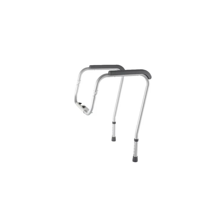 Medline Aluminum Foldable Toilet Safety Rails MDS86100RF
