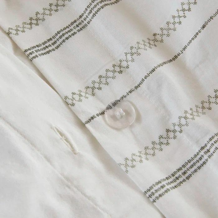 INK+IVY Imani Cotton Printed Duvet Cover Set