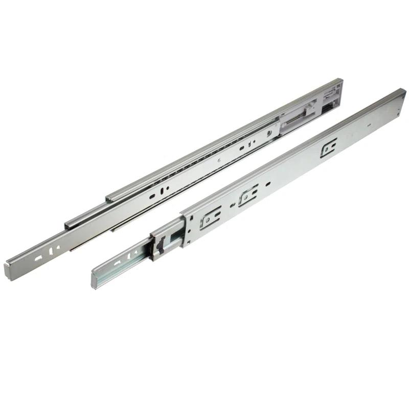 GlideRite Hardware Full Extension Soft Close Side Mount Metal Drawer Slide