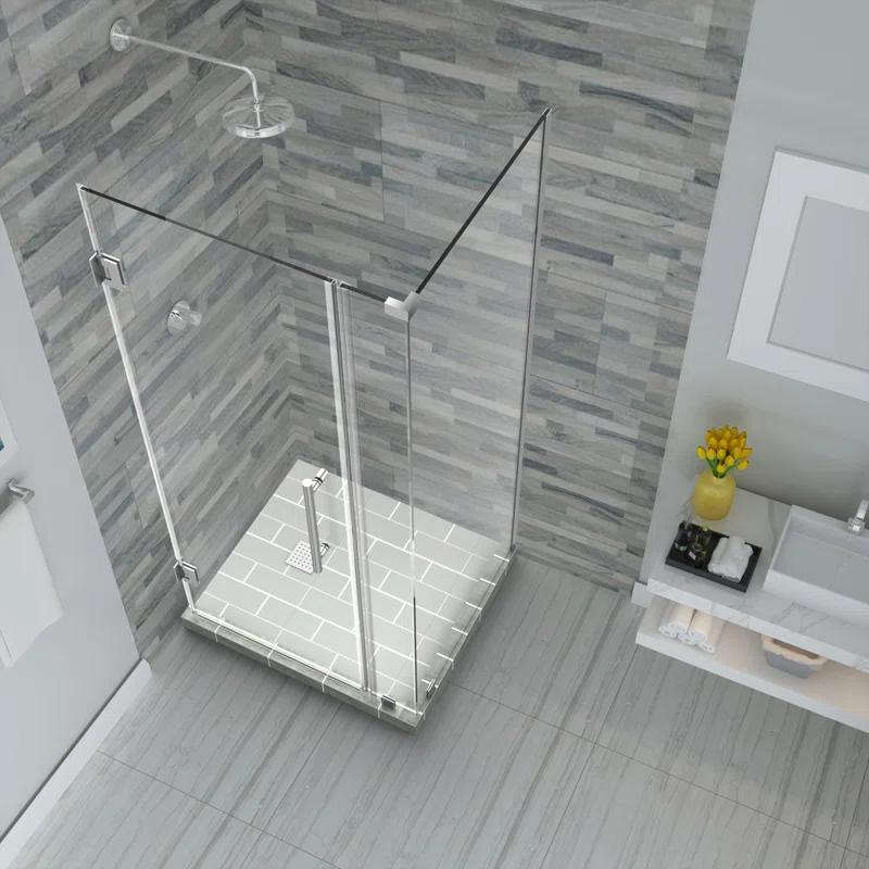 Bromley 52" x 72" Rectangle Hinged Shower Enclosure