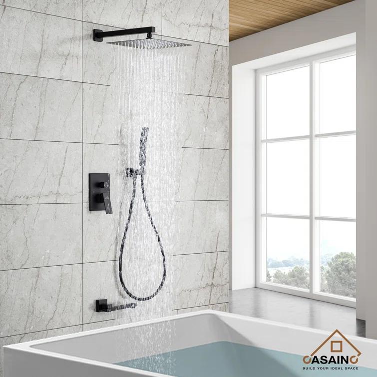 Pressure-Balanced (Temperature And Volume) All-In-One Kit with Rough in-Valve