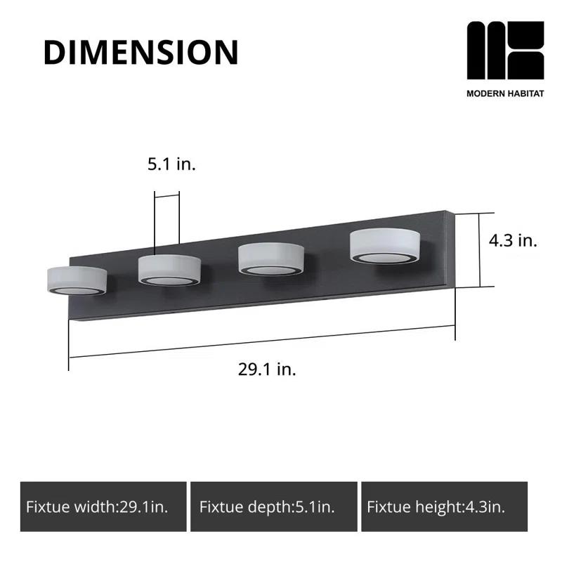Dimmable LED Vanity Light
