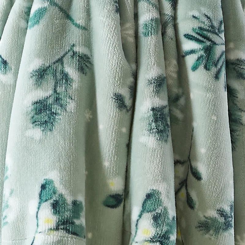 FreshFolds Ultra Soft Plush Sherpa Reversible Blanket