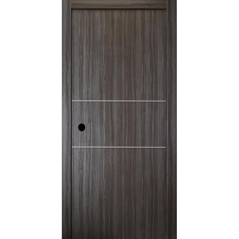 Belldinni Palladio 79.375'' Solid + Manufactured Wood Flush Slab Door