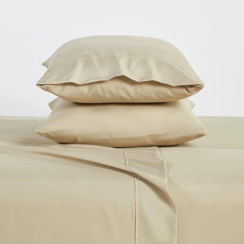 Bed Bath Fashions Bibb Home 2000 Count 6-Piece Rayon From Bamboo Sheet Set with Snug Grip