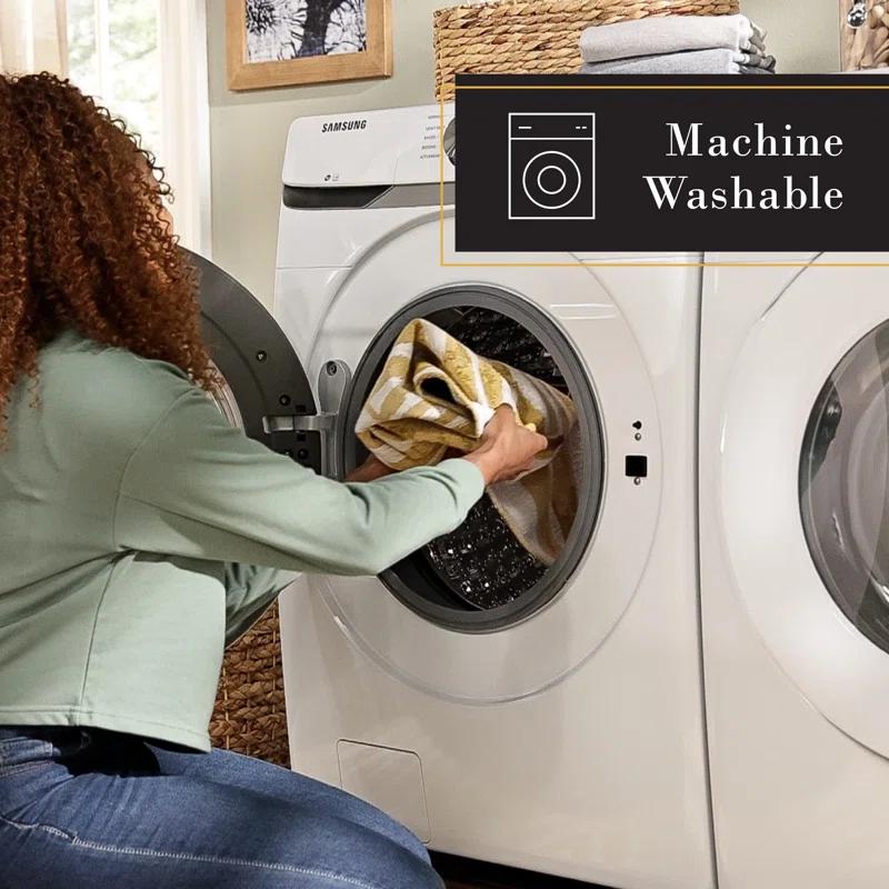 Town & Country Living TOWN & COUNTRY Luxe Livie Matisse Cutout Everwash Non-Slip Backing Washable Multi-Use Kitchen Mat