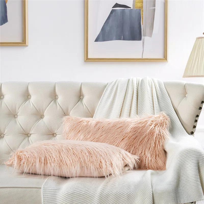 Mongolian Rectangular Pillow Cover (Set of 2)