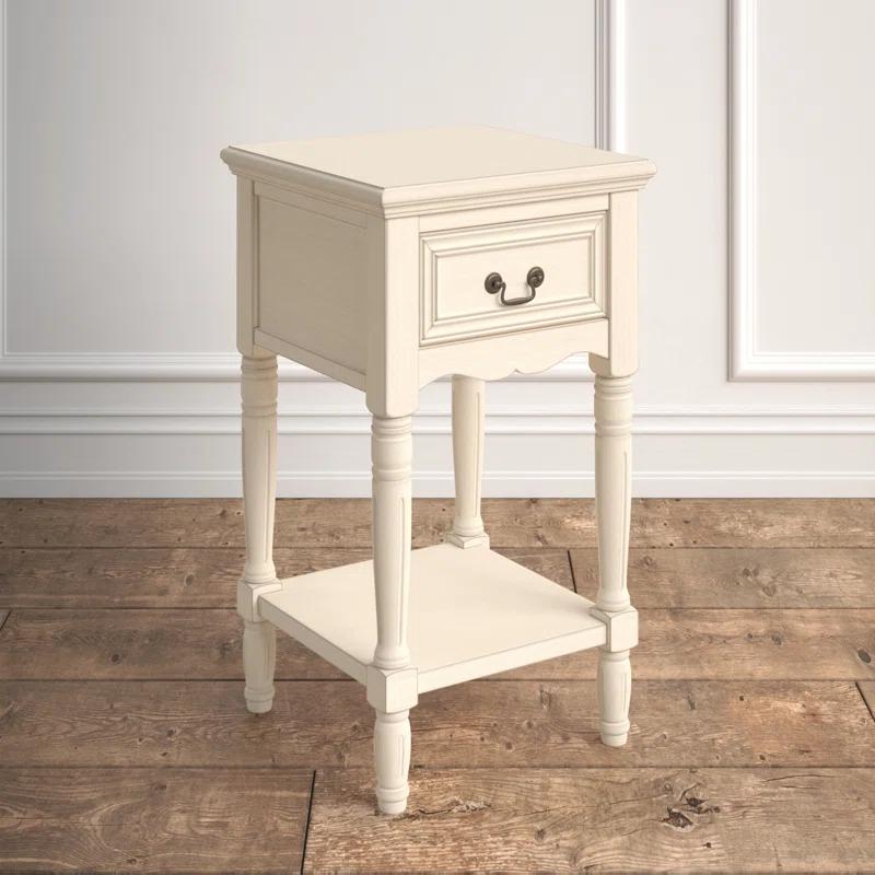 Ophelia & Co. Liscomb 15.5'' W Solid Wood Nightstand