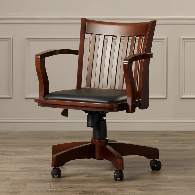 Office Star Products Genevieve Vinyl Bankers Chair