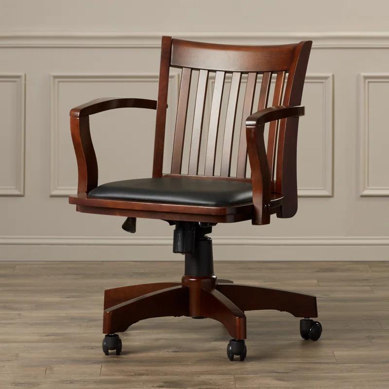Office Star Products Genevieve Vinyl Bankers Chair
