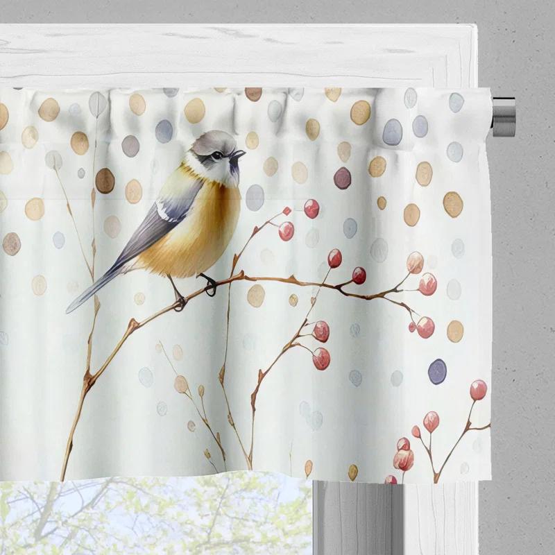 Ambesonne Tailored Window Valance