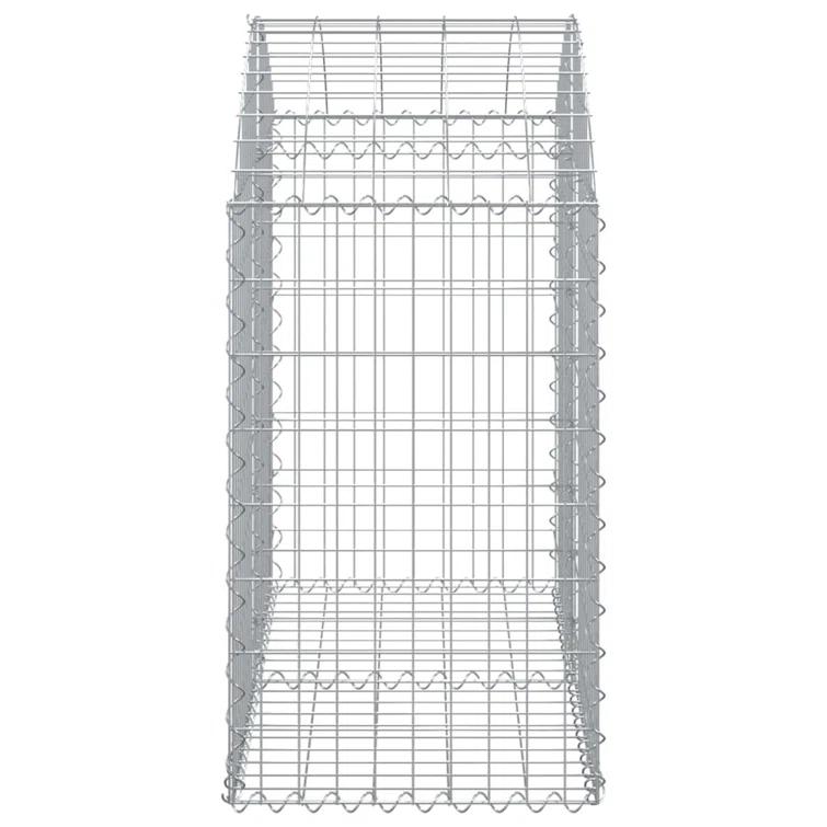 VidaXL Silver Metal Fencing