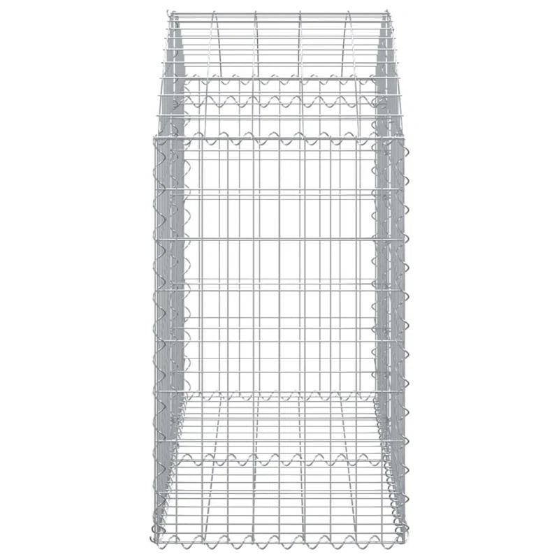 VidaXL Silver Metal Fencing