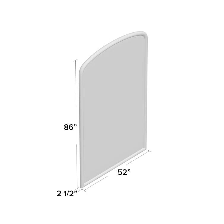 Peach Flat Floor Mirror