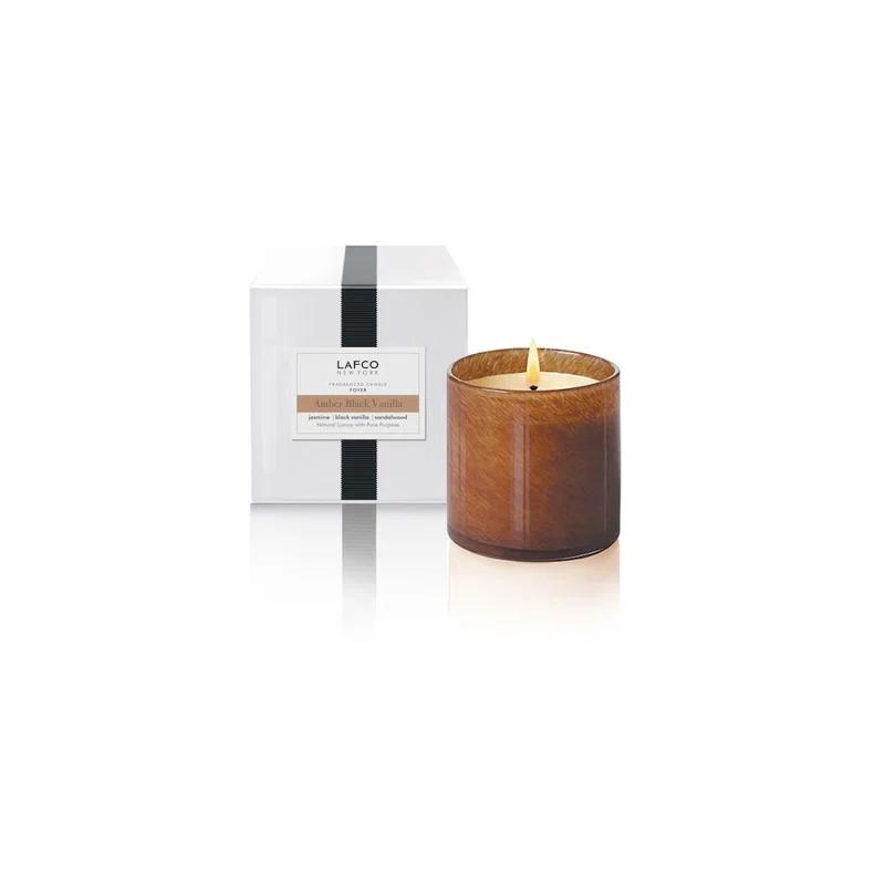 LAFCO New York Amber Black Vanilla Classic Signature Candle