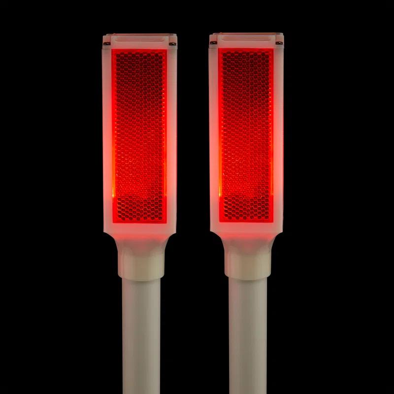 Alpine White Solar Powered Integrated LED Pathway Light Pack