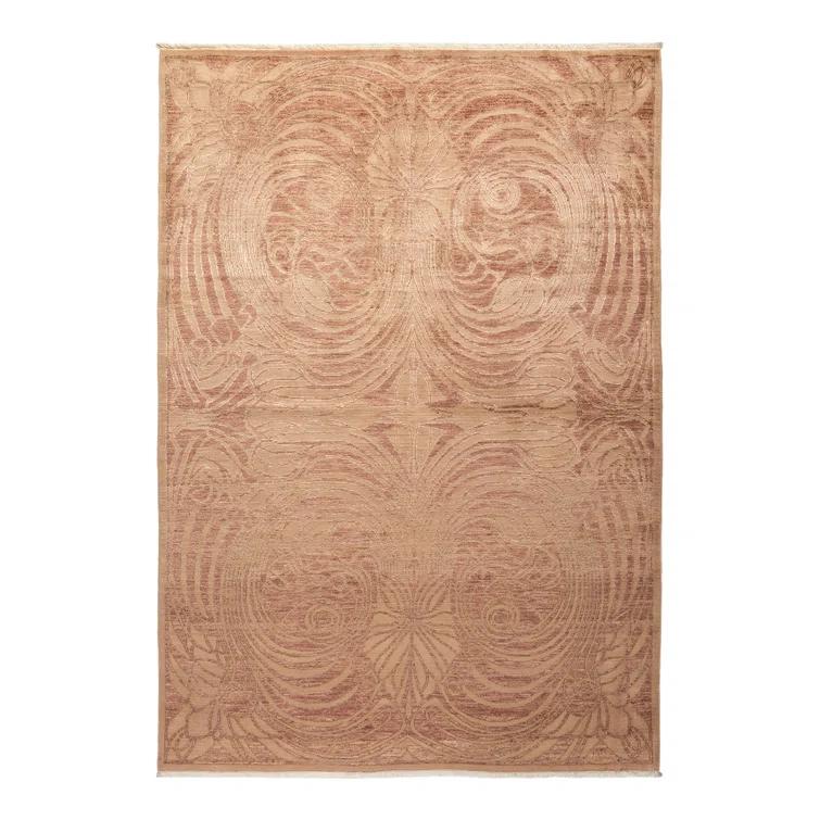 Solo Rugs One-of-a-Kind Hand-Knotted New Age 6' x 8'9" Wool Area Rug in Beige | Perigold