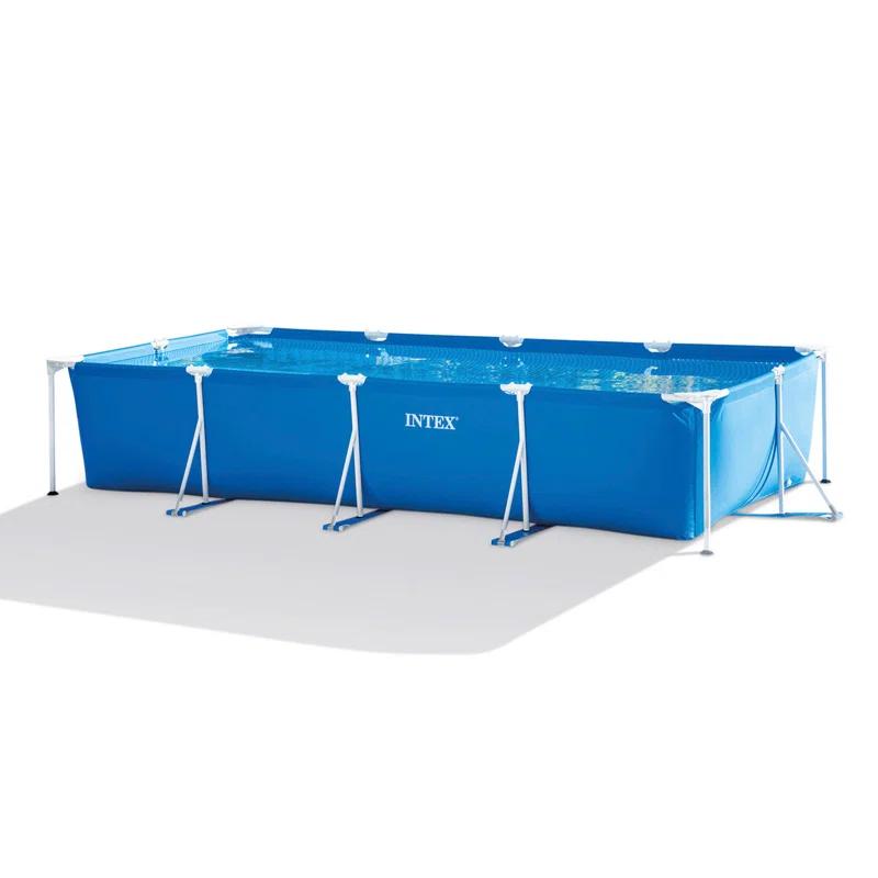Intex New Intex Rectangular Frame Above Ground Swimming Pool