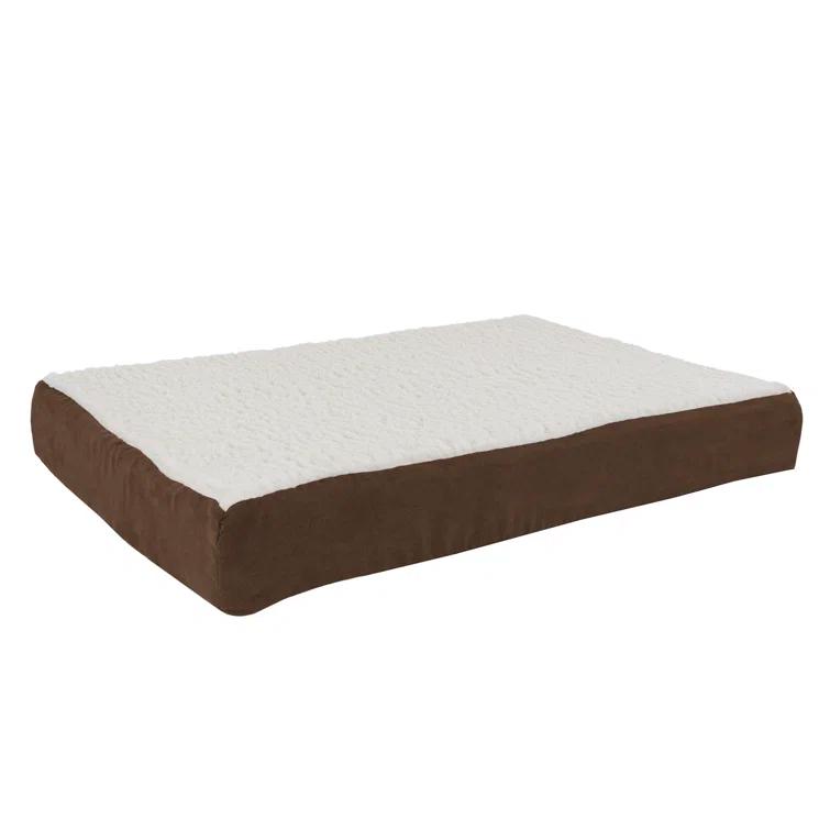 PETMAKER Orthopedic Dog Bed - Memory Foam Crate Mat with Machine Washable Cover