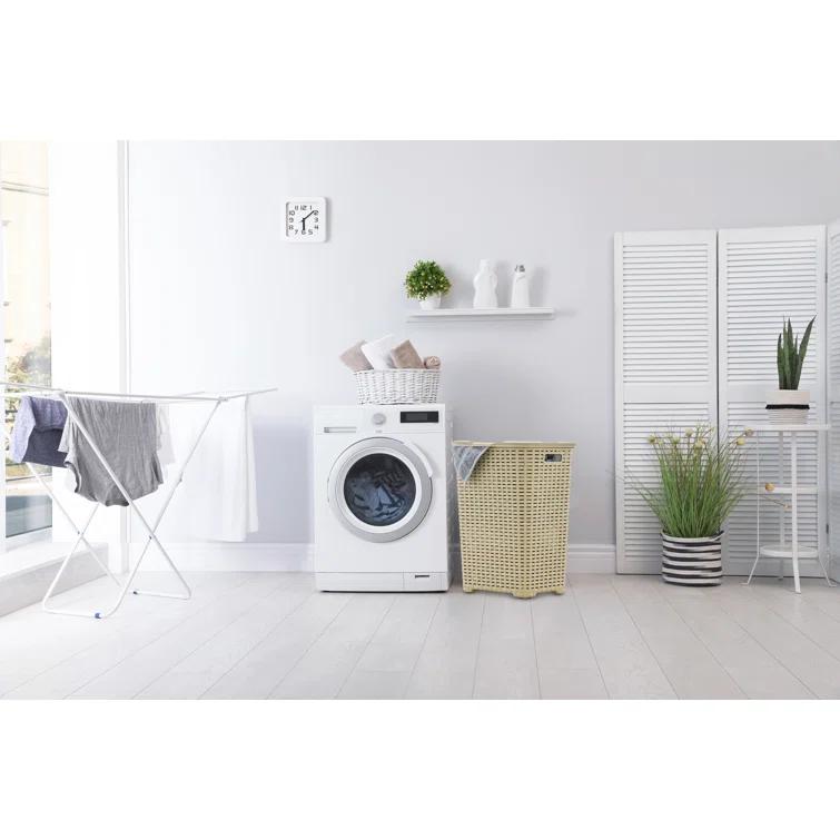 Rebrilliant Plastic Laundry Hamper with Handles